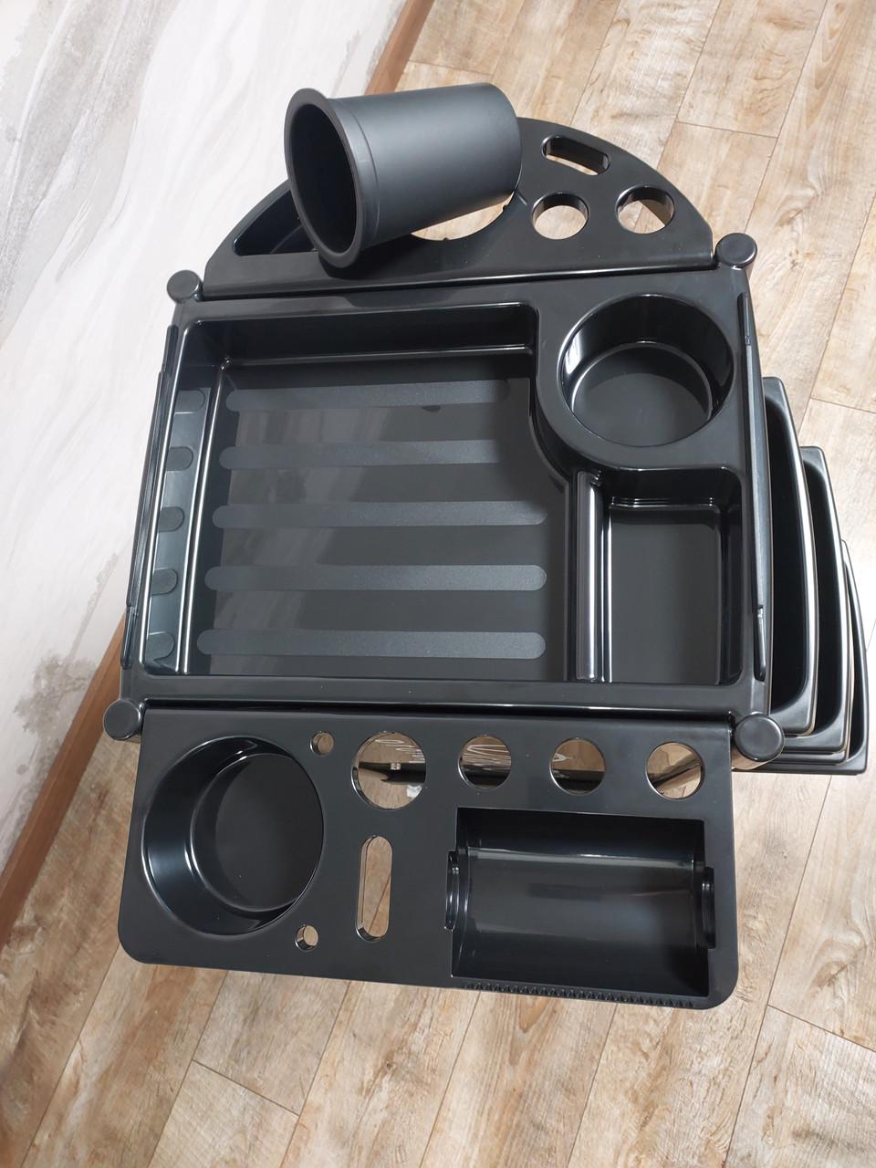 Візок перукарський під'їздне місце майстра ДенІС professional "Чебурашка +" Чорний (1453070718) - фото 7