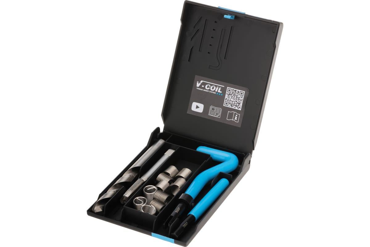 Набор Volkel для восстановления резьбы М12х1,75 L=1,5D 04021 (16083)