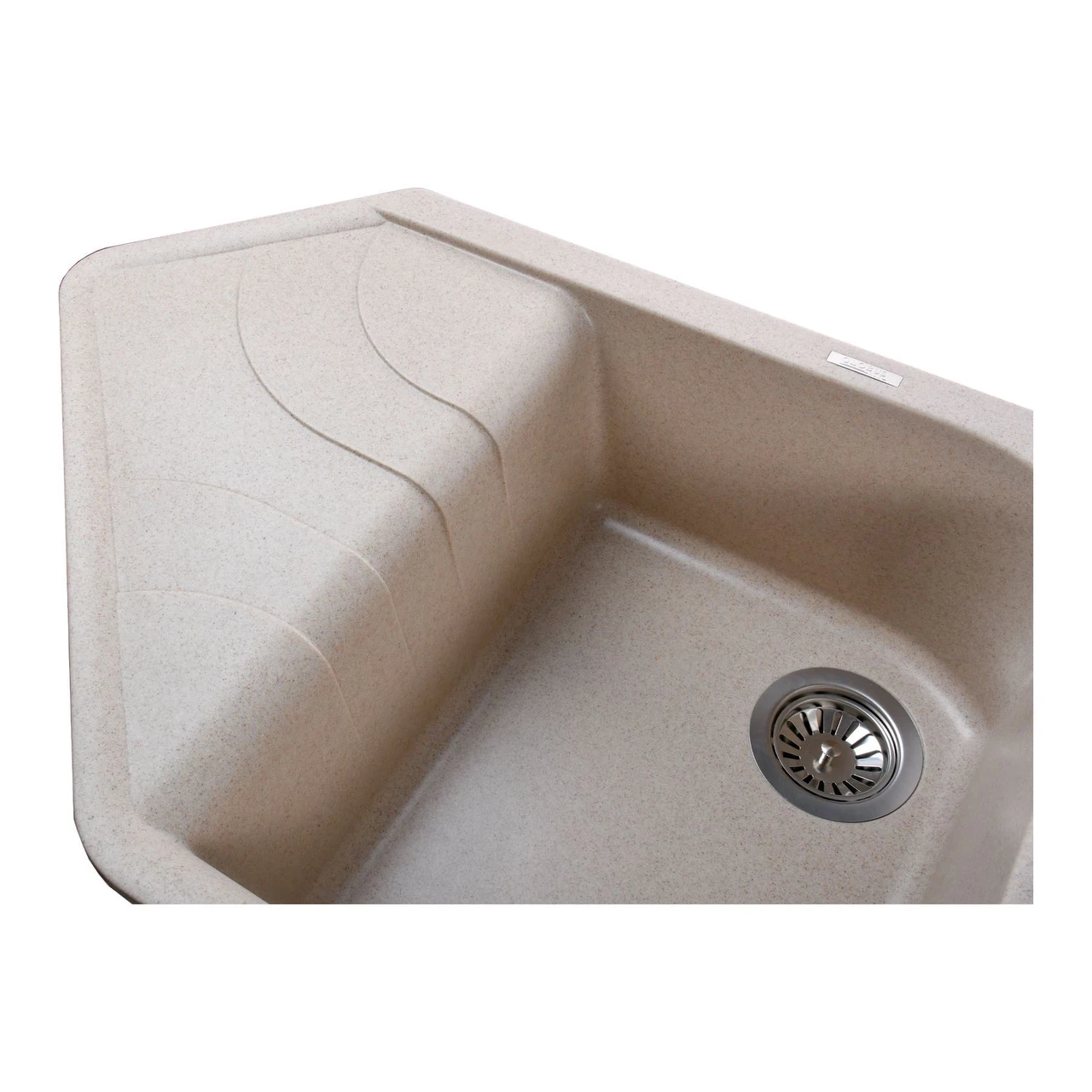 Мойка гранитная Globus Lux GARDA А0004 1000х500 мм Песчаный (04000001) - фото 4 Мойка гранитная Globus Lux GARDA А0004 1000х500 мм Песчаный (04000001) - фото 4