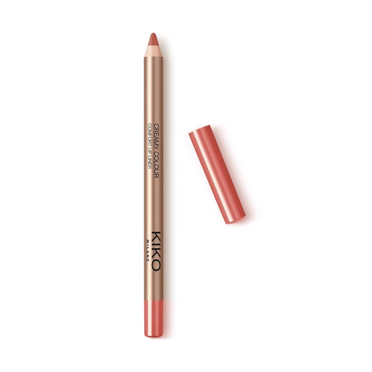 Карандаш для губ Kiko Milano New Creamy Color Comfort Lip Liner 04 Vintage Rose (00103704)