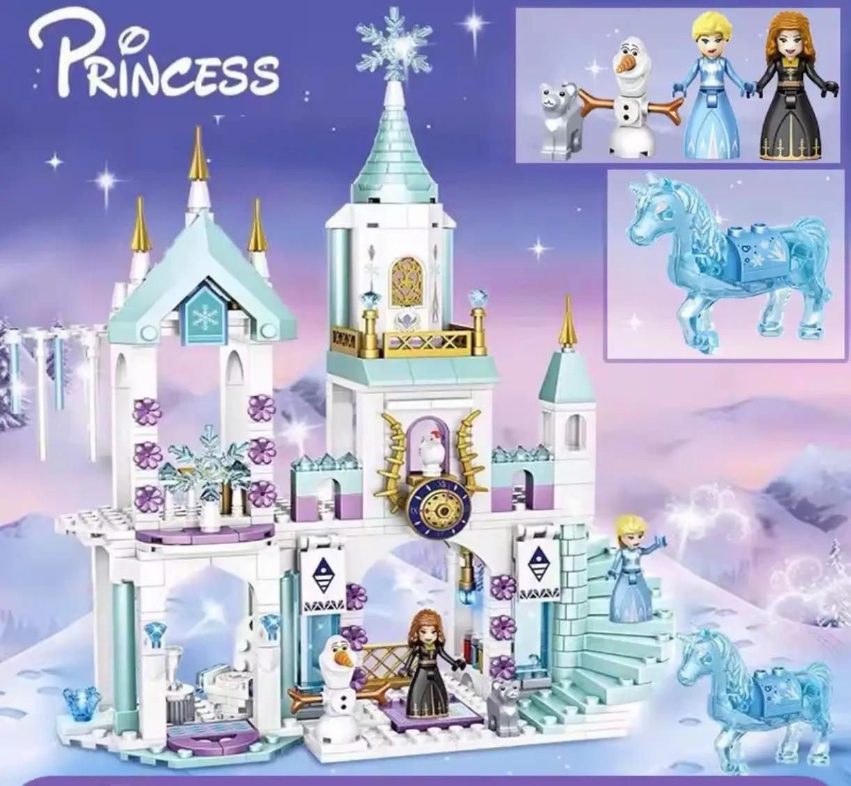 Конструктор Ледяной замок принцессы Эльза Холодное Сердце 360 дет. - фото 5 Конструктор Ледяной замок принцессы Эльза Холодное Сердце 360 дет. - фото 5