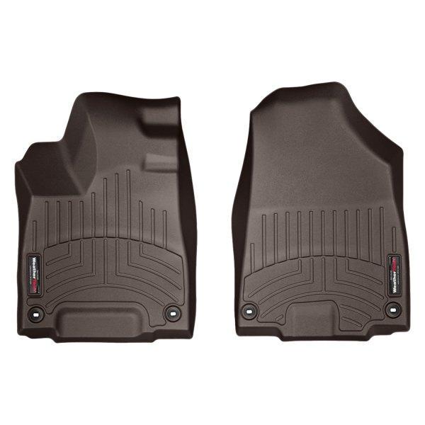 Килимки в салон WeatherTech для Acura MDX 2014-2020 передні з бортиком Коричневий (475761)