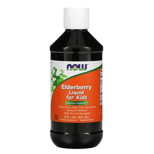 Бузина NOW Elderberry Liquid for Kids 237 мл (NOW-04851)