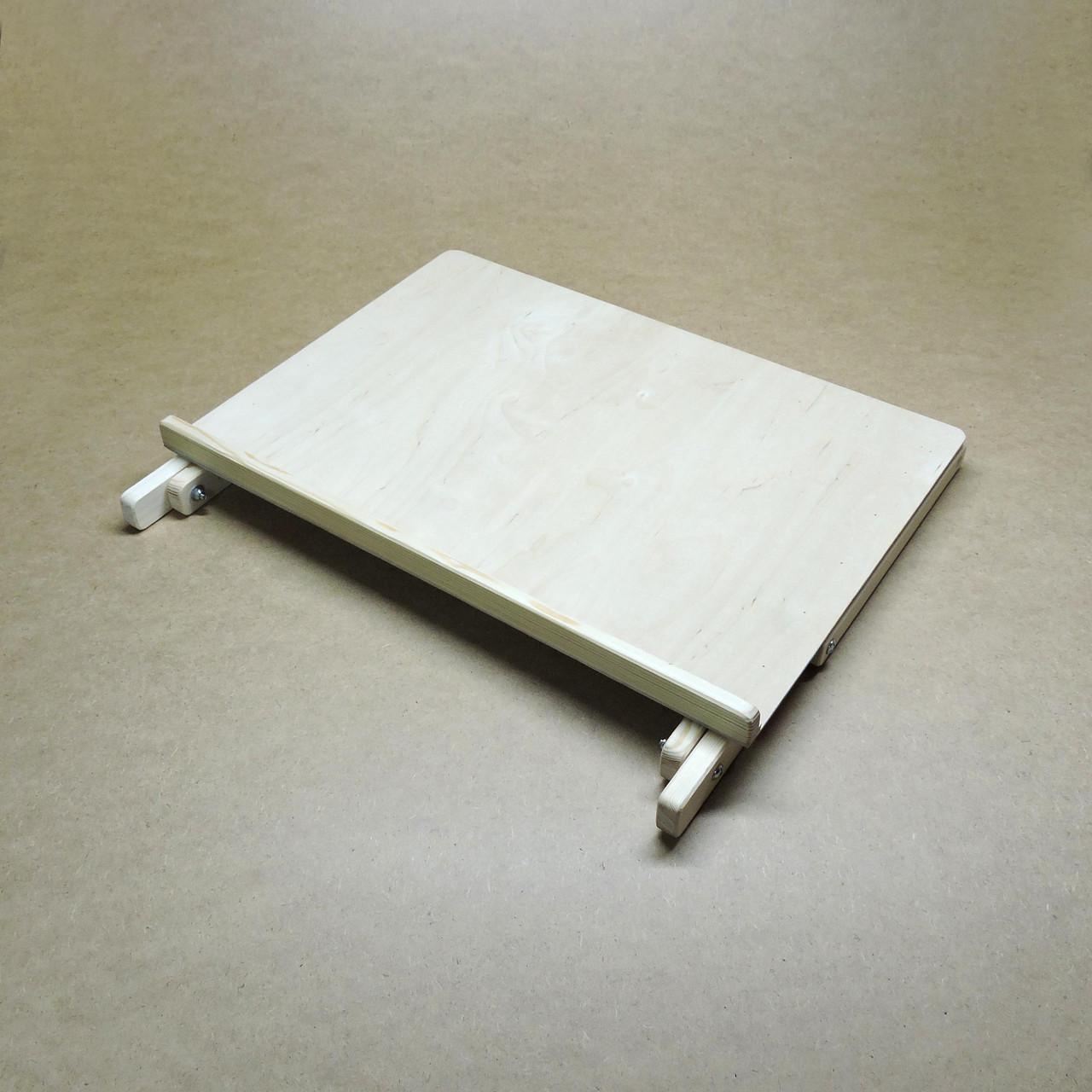 Мольберт из дерева Моне А2 настольный раскладной (МЛБ-000101) - фото 6 Мольберт из дерева Моне А2 настольный раскладной (МЛБ-000101) - фото 6