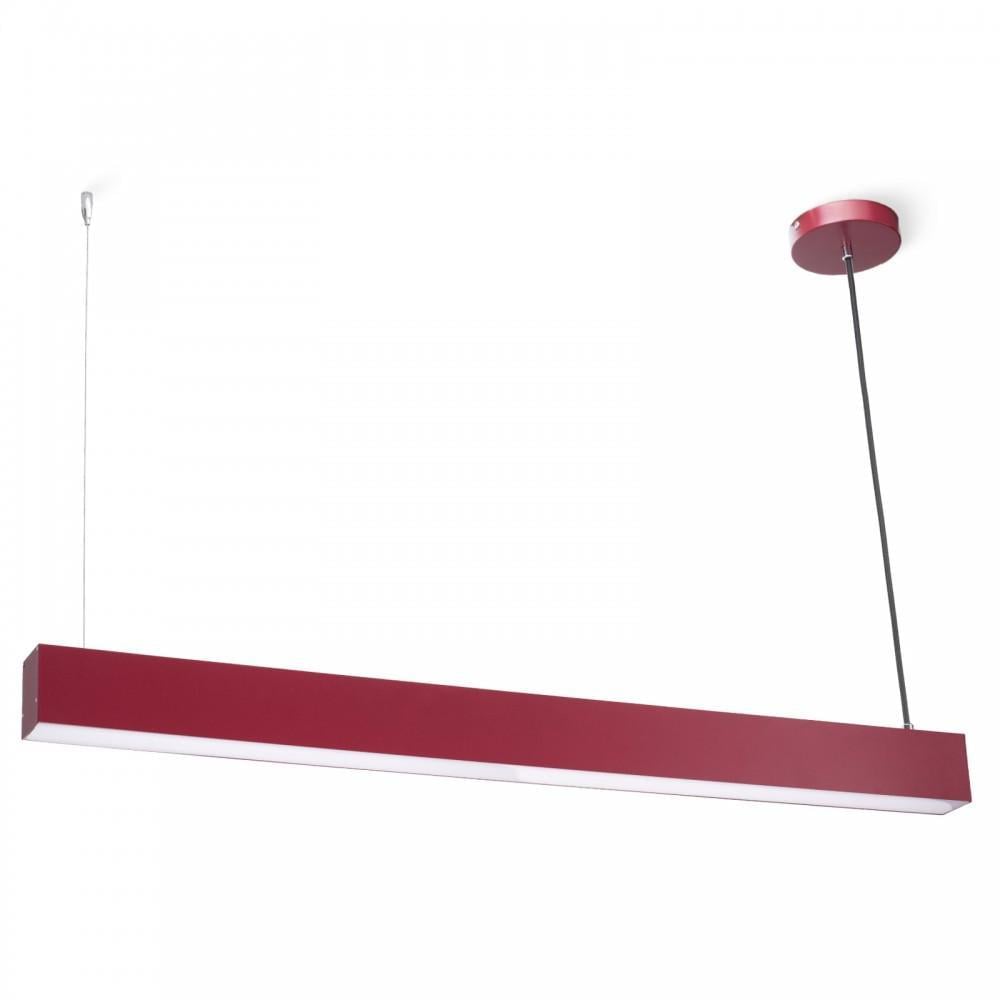 Светильник подвесной PINNE LED линейный 36 Вт Red