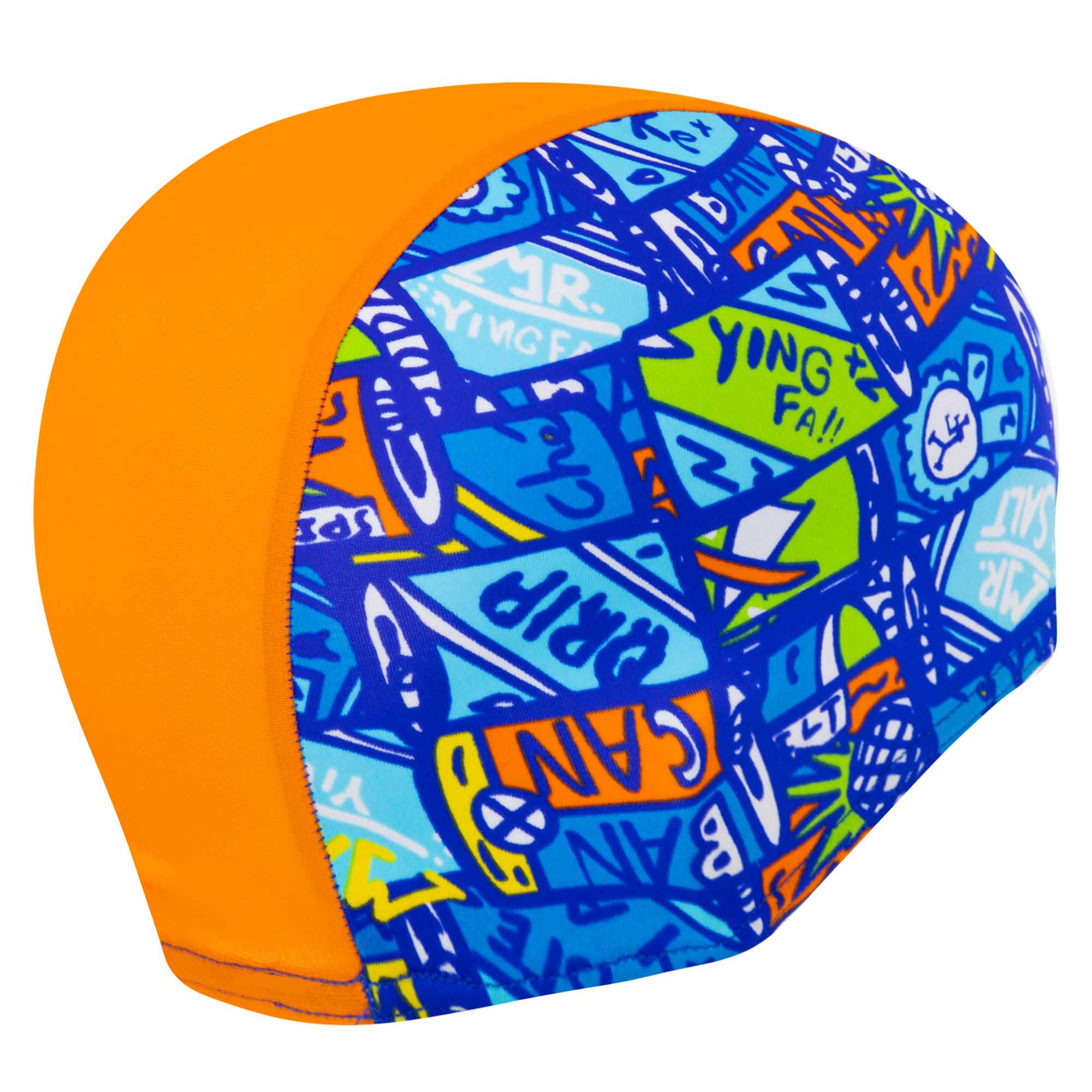 Шапочка для плавання для дорослих YINGFA C0076 текстильна Синій (C0076_Синий) - фото 4 Шапочка для плавання для дорослих YINGFA C0076 текстильна Синій (C0076_Синий) - фото 4