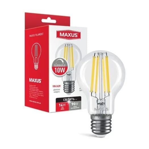 Лампа світлодіодна Clear DIM A60 FM 10W 4100K 220V E27 (1-MFM-765)