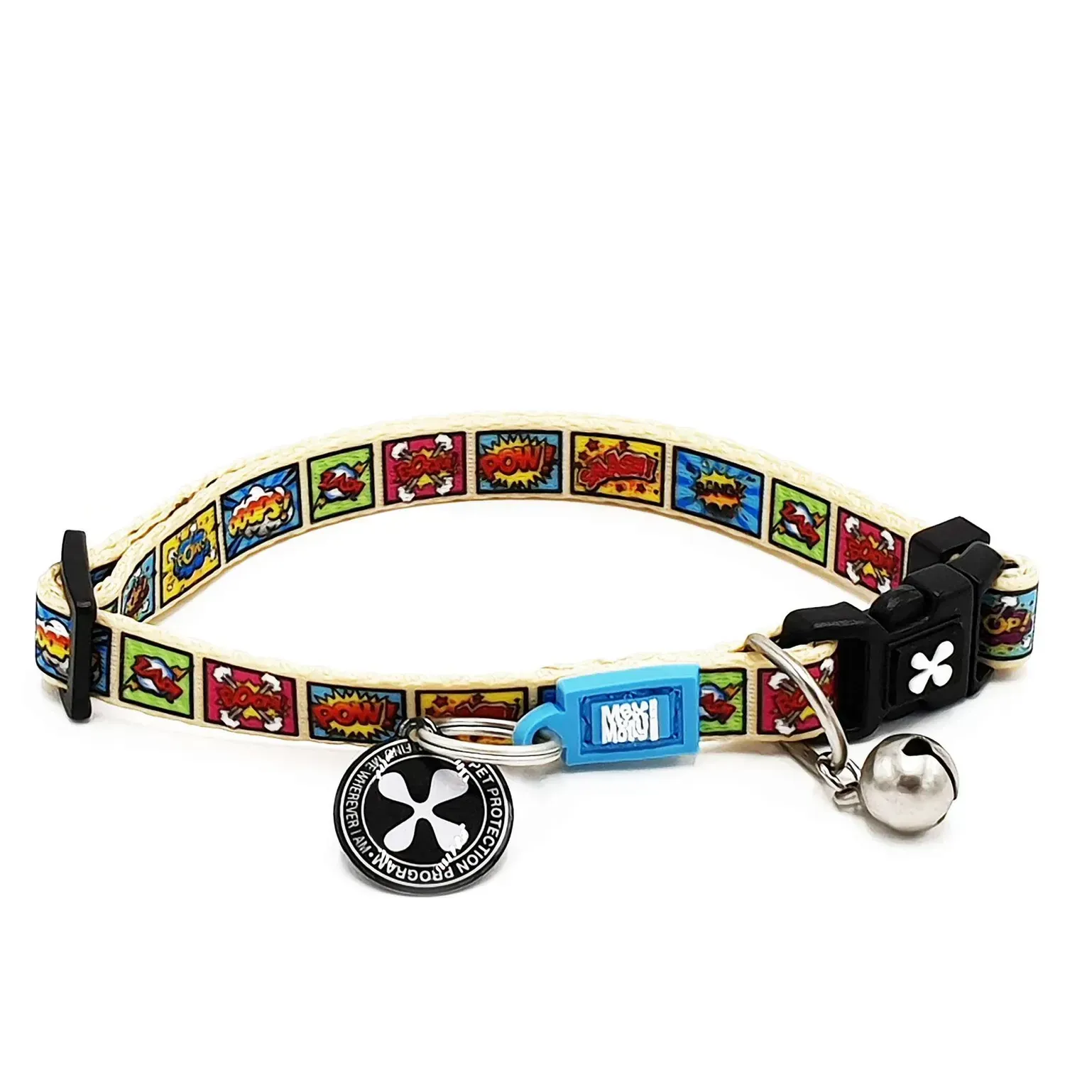 Ошейник для кошек Max&Molly Smart ID Cat Collar Comic one size (27426328)