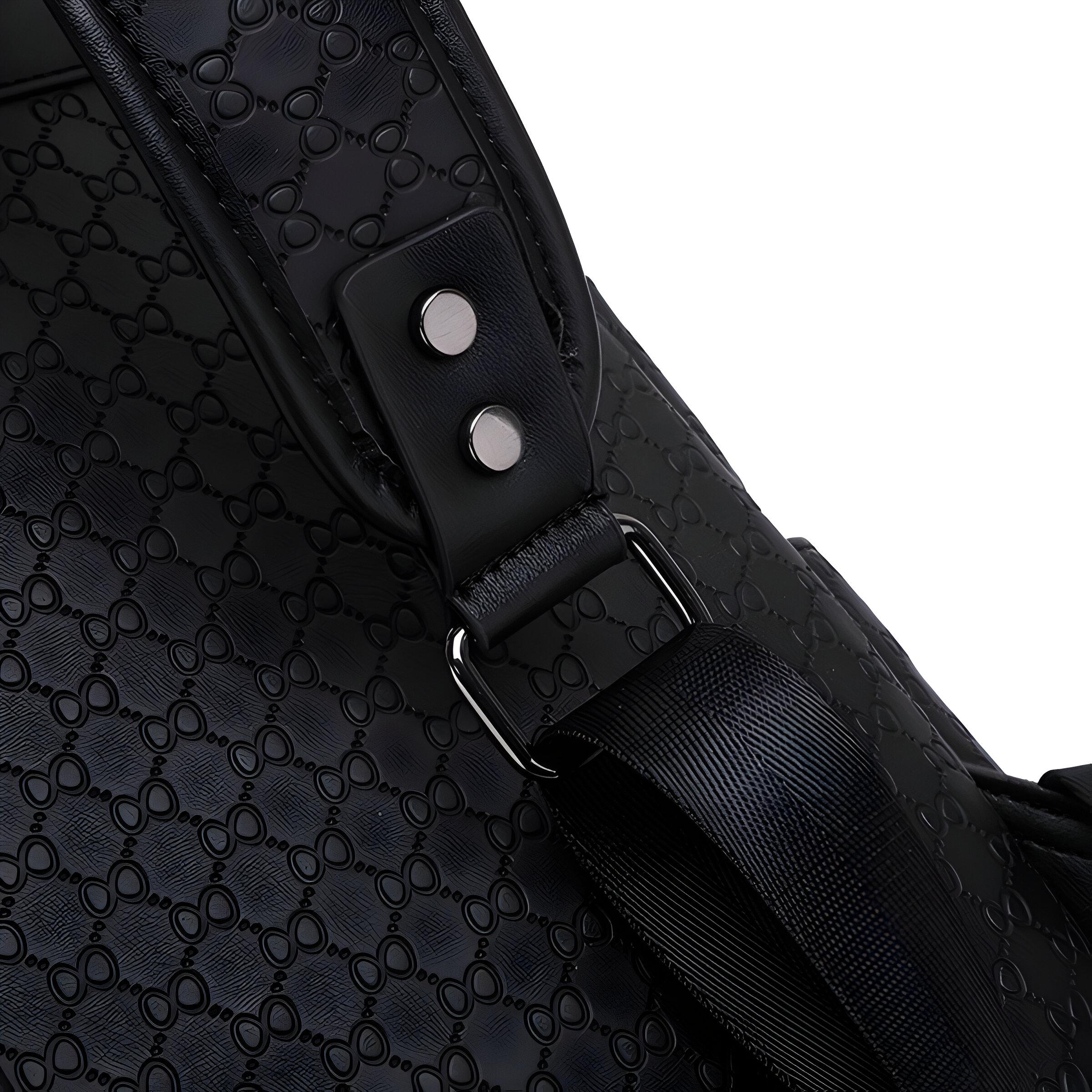 Рюкзак женский повседневный 30х15х36 см Черный (2255) - фото 11