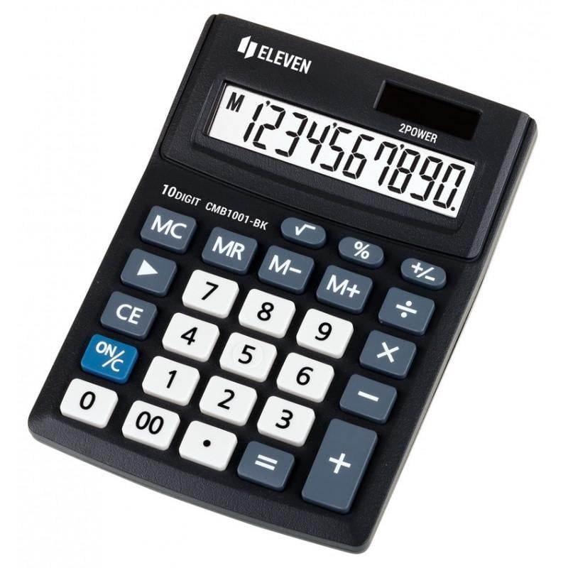 Калькулятор компактний настільний Eleven CMB1001-BK