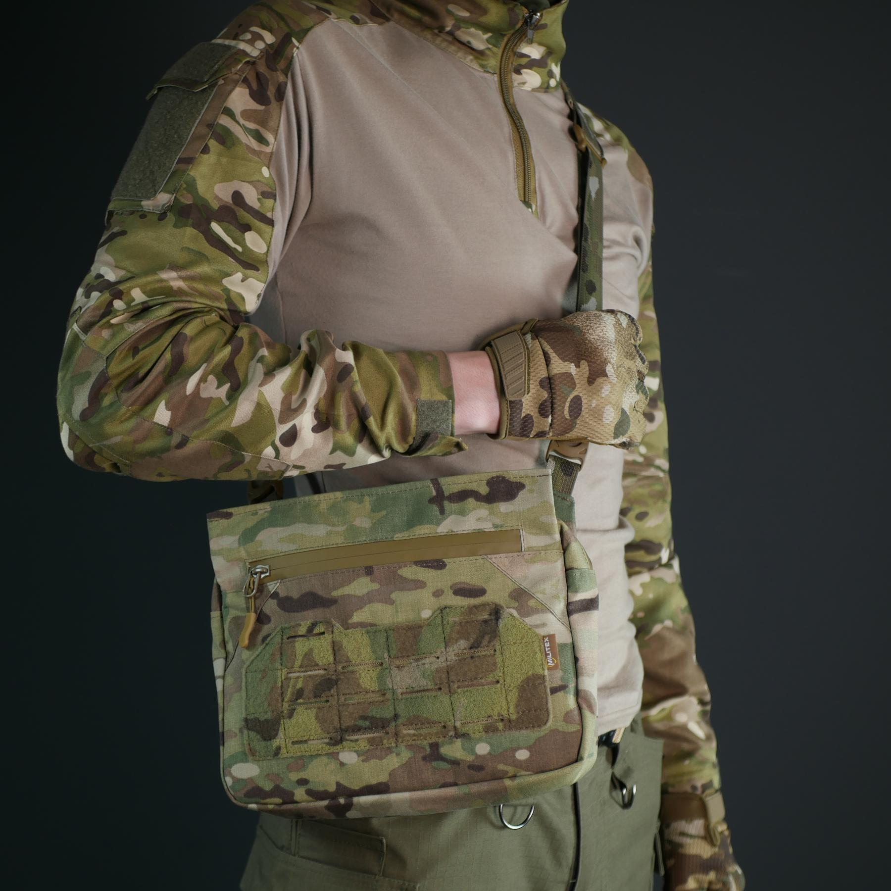 Сумка через плечо Militex с покрытием IRR Мультикам - фото 8