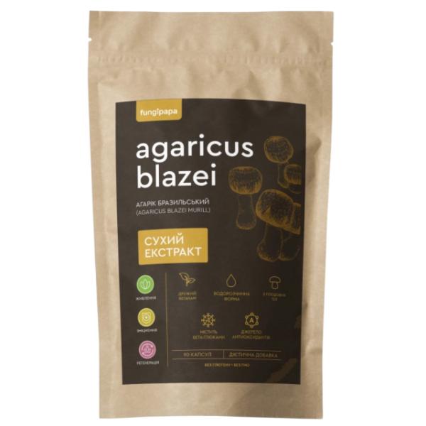 Натуральный грибной комплекс Fungipapa Agaricus Blazei Murill Агарик бразильский сухой экстракт 90 капс. (23712953) Натуральный грибной комплекс Fungipapa Agaricus Blazei Murill Агарик бразильский сухой экстракт 90 капс. (23712953)