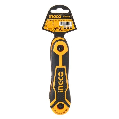 Комплект ключів INGCO INDUSTRIAL Torx 8 шт. Т9-Т40 (000159449)