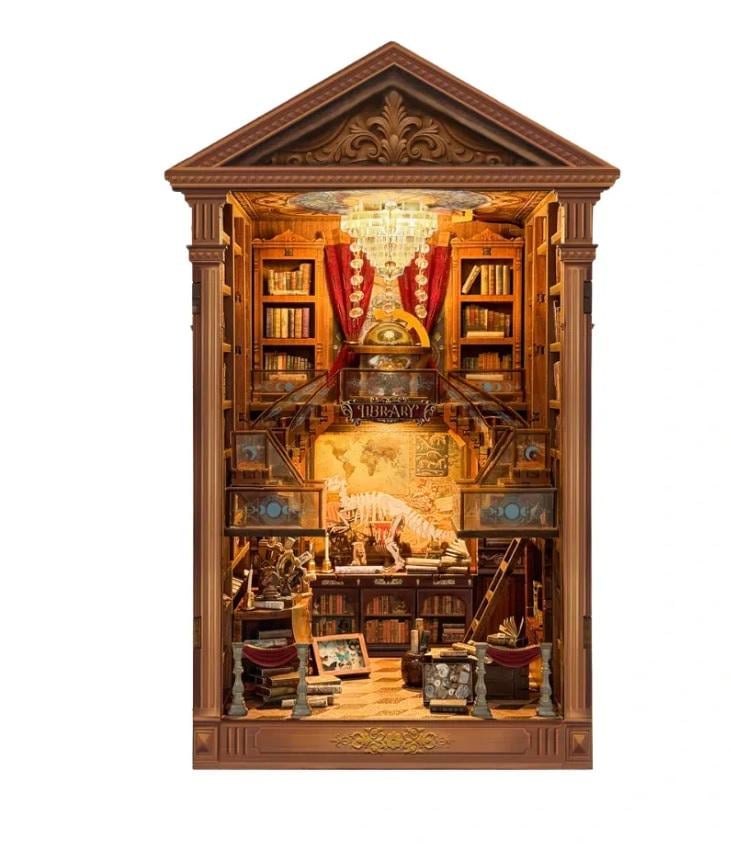 Румбокс интерьерный конструктор Reading Hall DIY Miniature Dollhouse Kit (SQ-111)