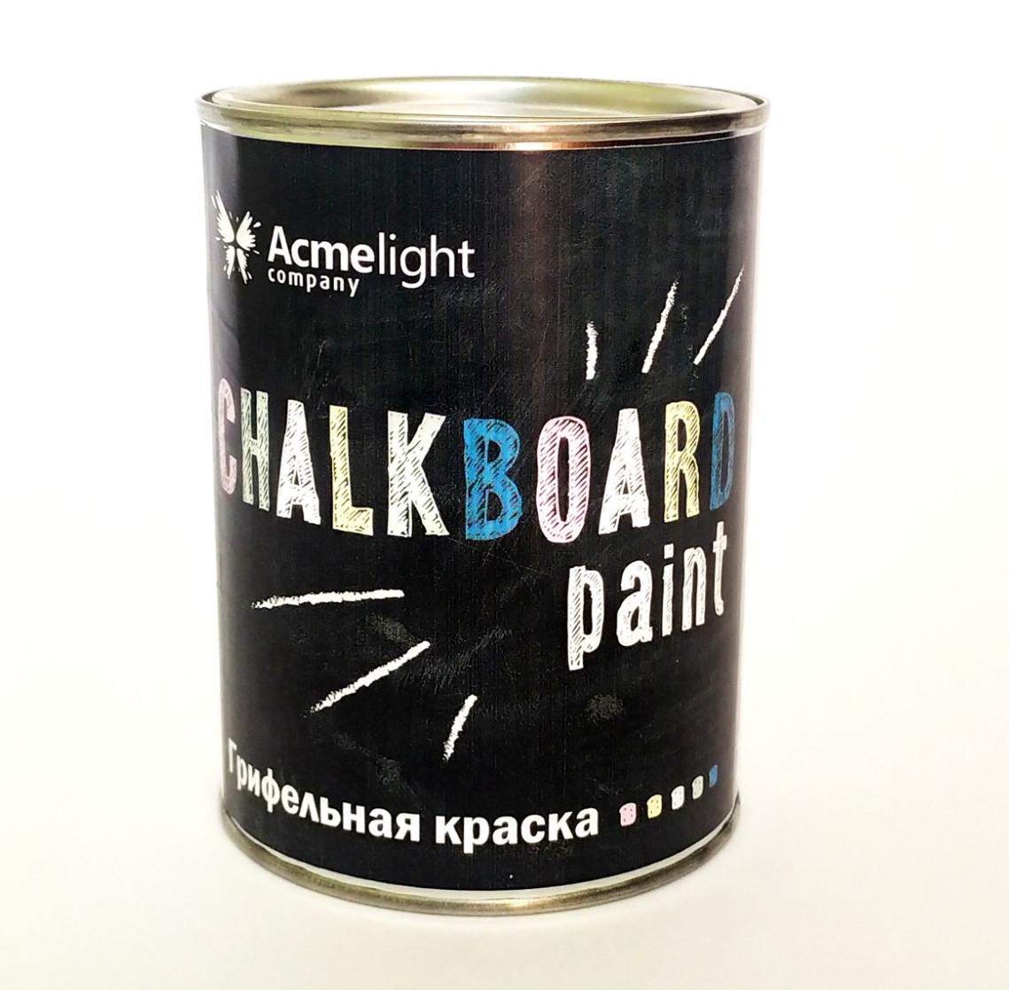 Фарба грифельна Acmelight chalkboard 1 кг Сірий RAL 7046 (21051)