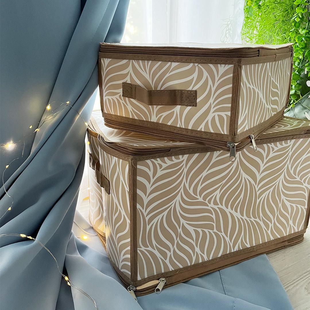 Короб складной на молнии Nature Handy Home 40x30x25 см (ESH22L) - фото 5 Короб складной на молнии Nature Handy Home 40x30x25 см (ESH22L) - фото 5