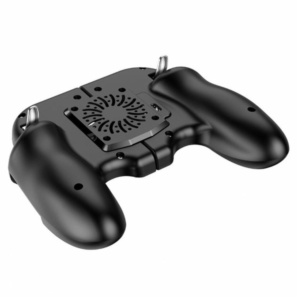Контролер-джойстик ігровий для телефону Borofone BG3 Warrior Cooling Gamepad Black (BG3B) - фото 4
