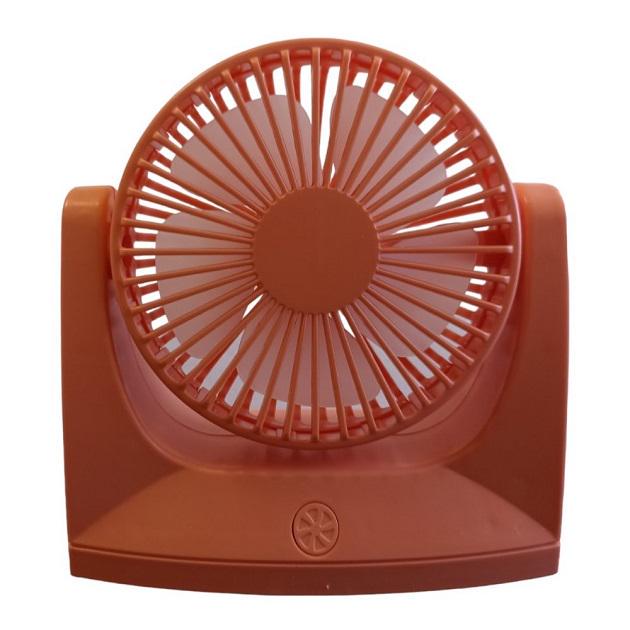 Вентилятор настольный аккумуляторный DianDi Mini Fan DD5575 с USB-зарядкой Розовый