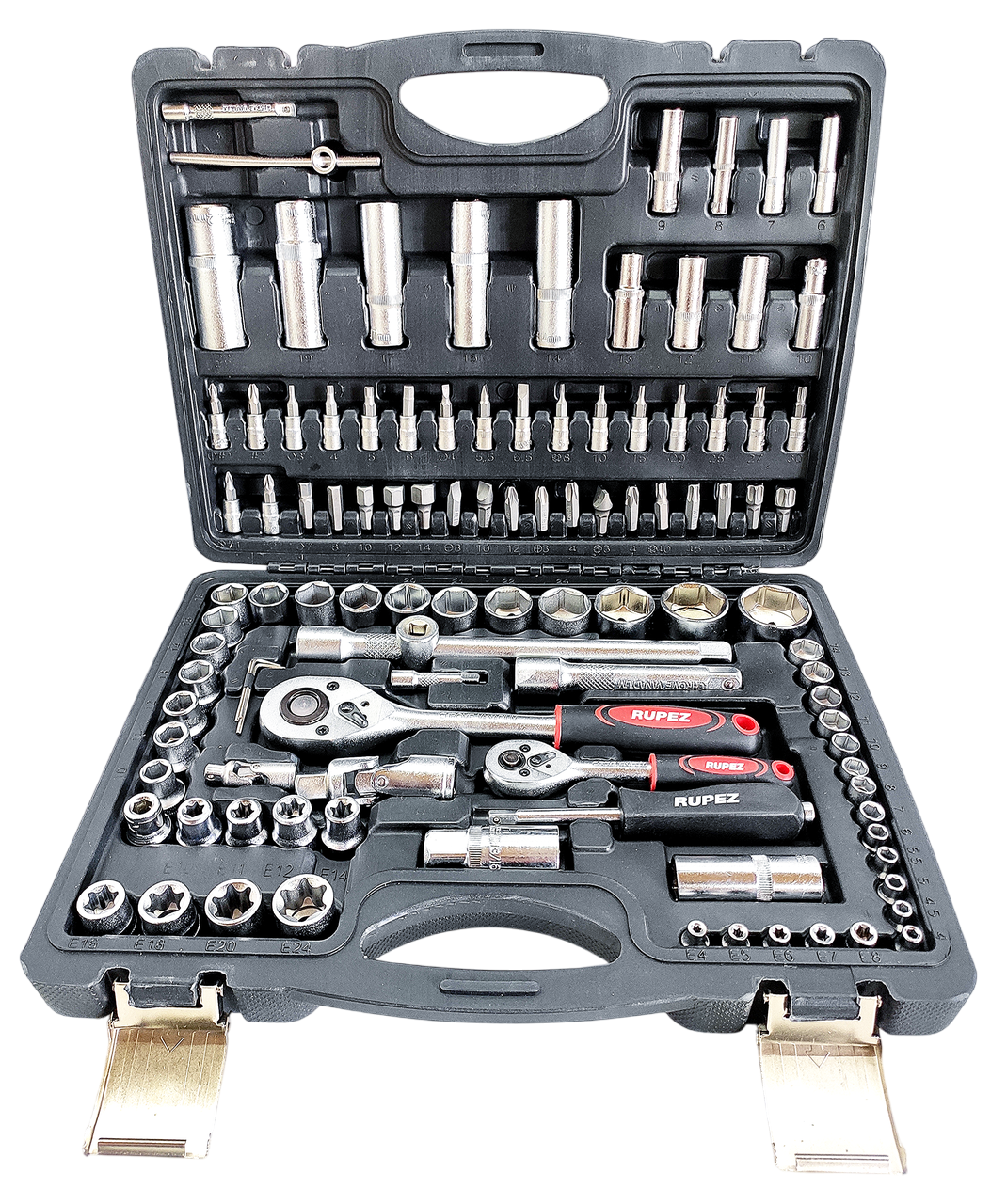 Набор головок инструментов Rupez RTS-108P Рупез 108 ед. (1671767529)