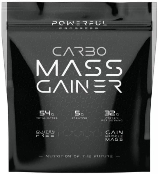 Гейнер високовуглеводний для набору ваги Powerful Progress Carbo Mass Gainer Tiramisu 2000 г