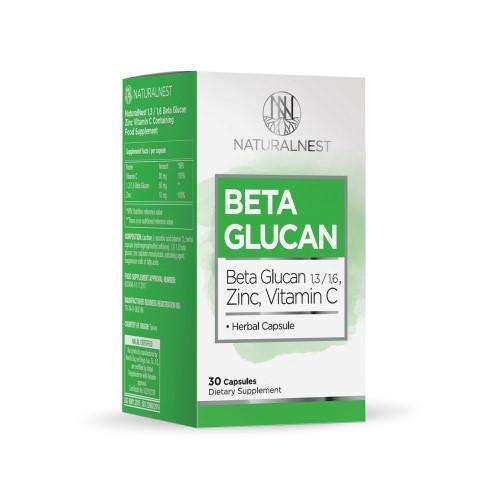 Натуральна добавка дієтична NATURALNEST Бета Глюкан 30 рослинних капс. (444712) - фото 1