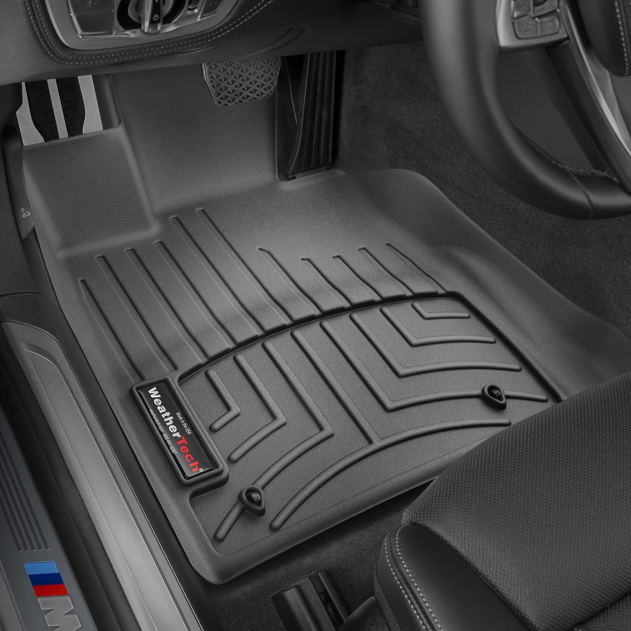 Килимки WeatherTech в салон BMW 7 2015- G11/G12 передні 2 шт. Чорний (449391)