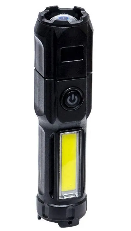 Фонарь ручной 81022-XPE COB Черный (10060526)
