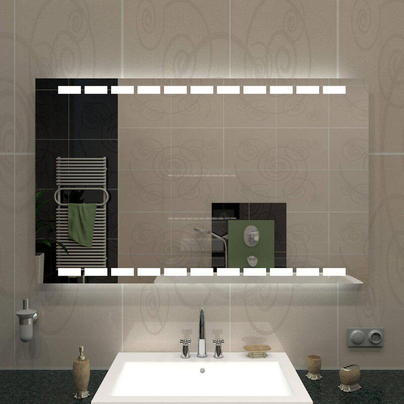 Зеркало Dim Dzerkal GABIO с LED-подсветкой 80х60 см (4597)