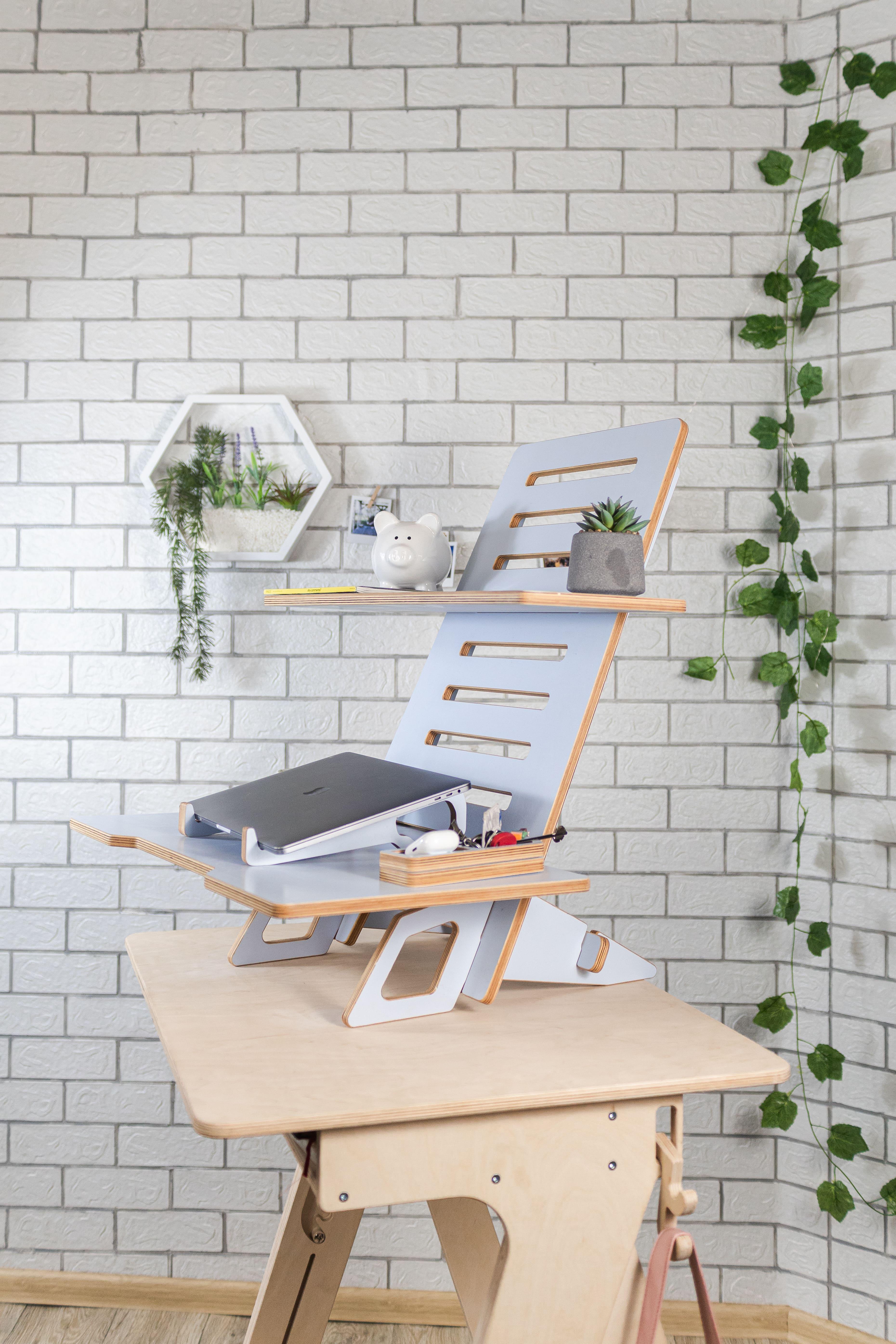 Стіл для ноутбука універсальний Otaman desk Mini desk Блакитний - фото 5 Стіл для ноутбука універсальний Otaman desk Mini desk Блакитний - фото 5