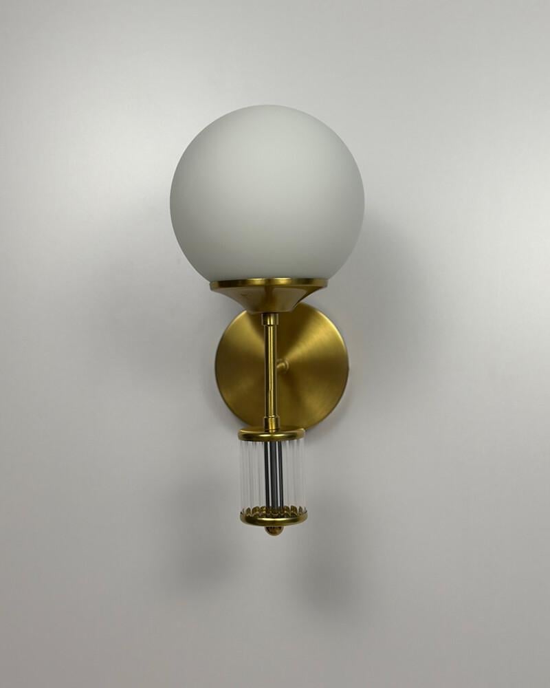 Бра Edlin PL321163W-1 Amiria E27 1x12W IP20 Латунний (28128193) - фото 3