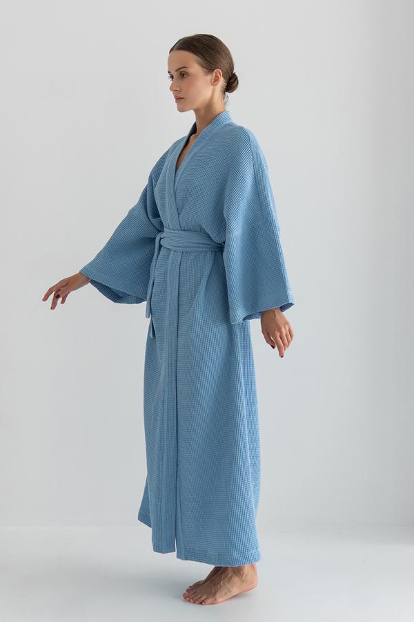 Халат вафельний Azure ONE (29517759) - фото 4 Халат вафельний Azure ONE (29517759) - фото 4