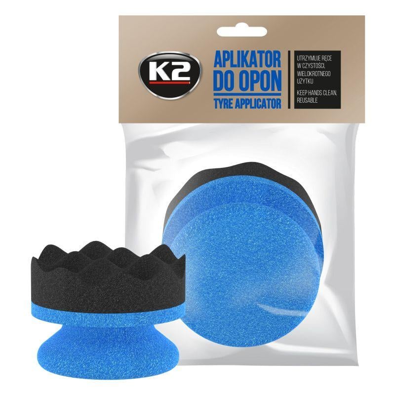 Губка-аплікатор K2 Tyre Аpplicator для полірування шин 25 см х 35 см х 25 см (2932577651)
