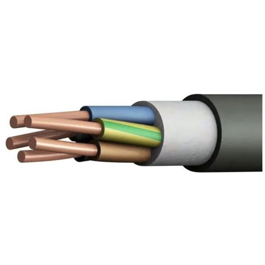 Кабель мідний монолітний Каблекс Україна ВВГнг LS 5х25 (29177580)