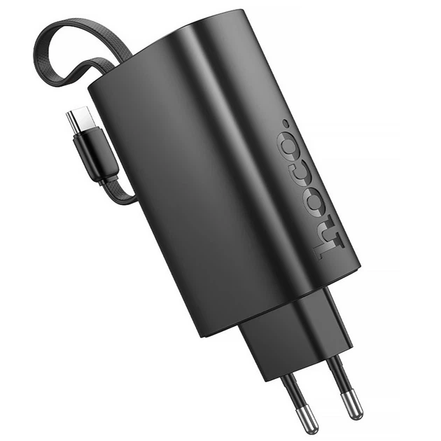 Повербанк с вилкой в розетку Hoco J148 Handy 5000 mAh PD 20W со встроенным кабелем (37815013) Повербанк с вилкой в розетку Hoco J148 Handy 5000 mAh PD 20W со встроенным кабелем (37815013)