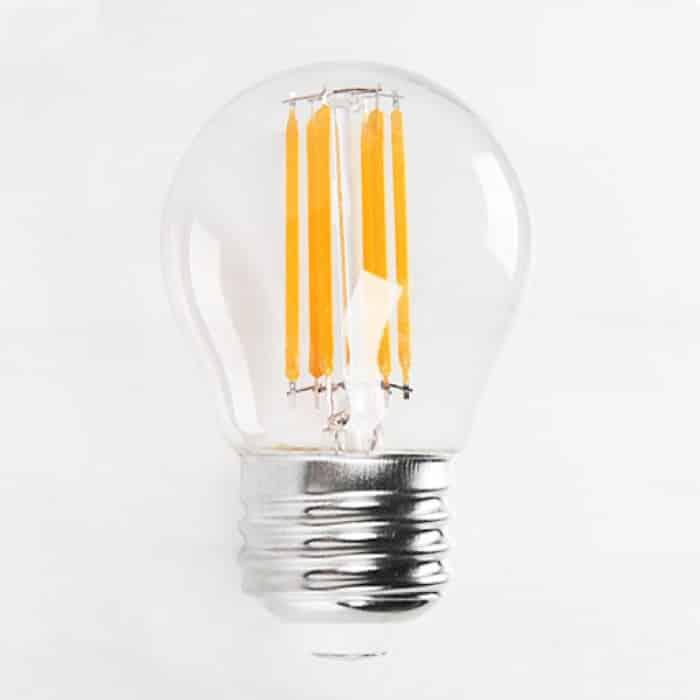 Лампа-куля філаментна HOROZ ELECTRIC LED 4W Е27 2700К 450 Lm 220-240V (001-063-0004-010)