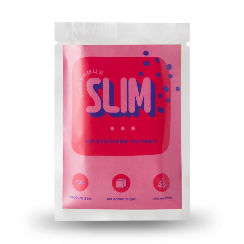 Печенье Slim Protein Cookie 35 г Клубника (21857-01)