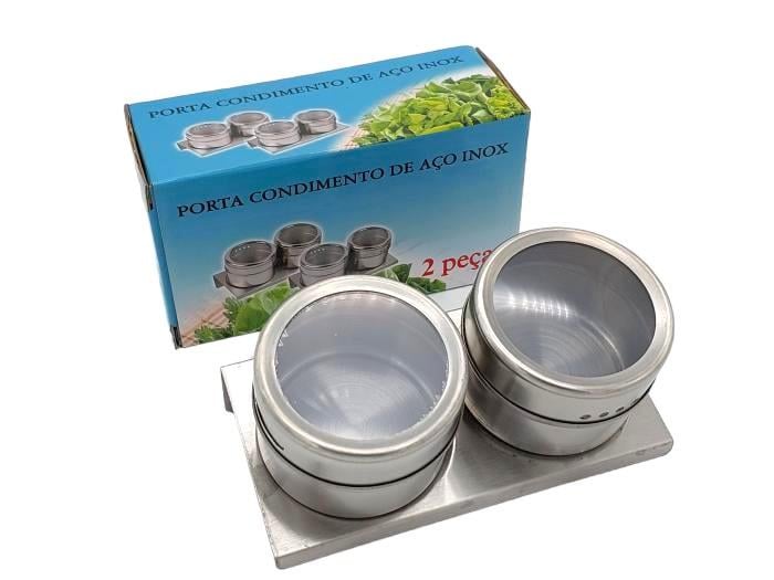 Набор емкостей для специй на магните 2 пр.