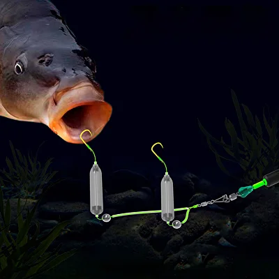 Донные монтажи на два крючка №9 60 мм 2 шт. (Y02300-2) - фото 5 Донные монтажи на два крючка №9 60 мм 2 шт. (Y02300-2) - фото 5