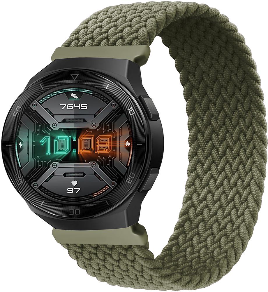 Ремешок Solo Loop для Huawei Watch GT2e 46 мм (145 мм) Khaki (20881)