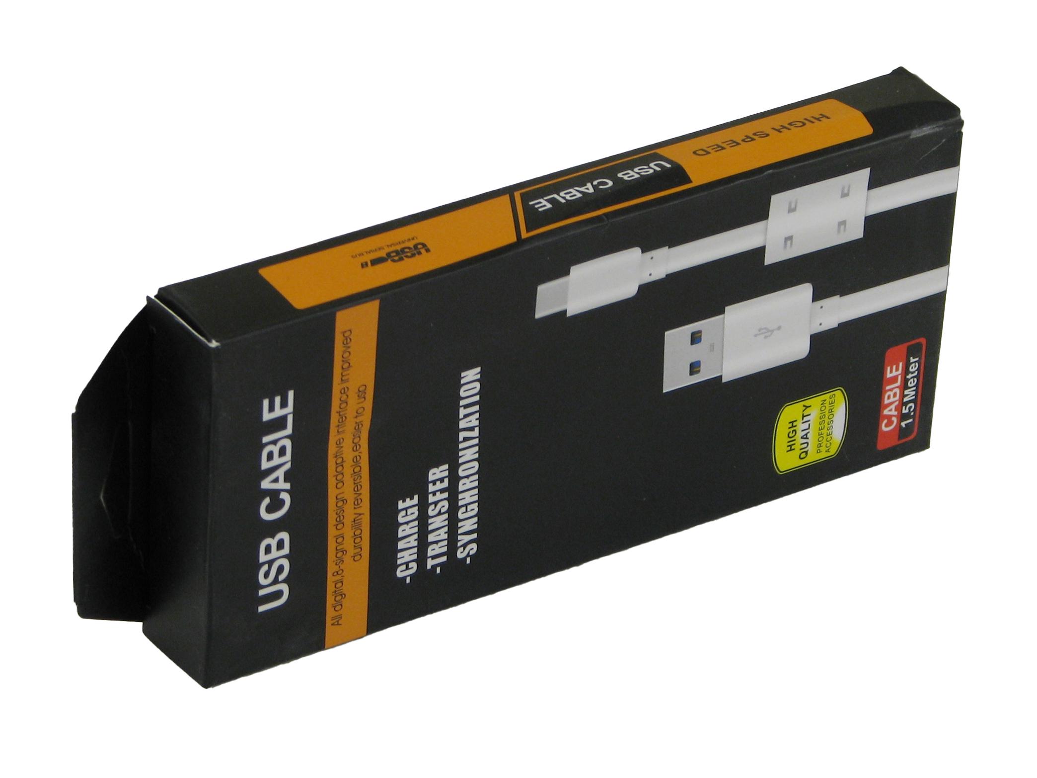 Кабель USB Type-C 1,5 м 2,1А - фото 2