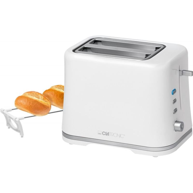 Тостер Clatronic TA 3554 White/Silver (2732)