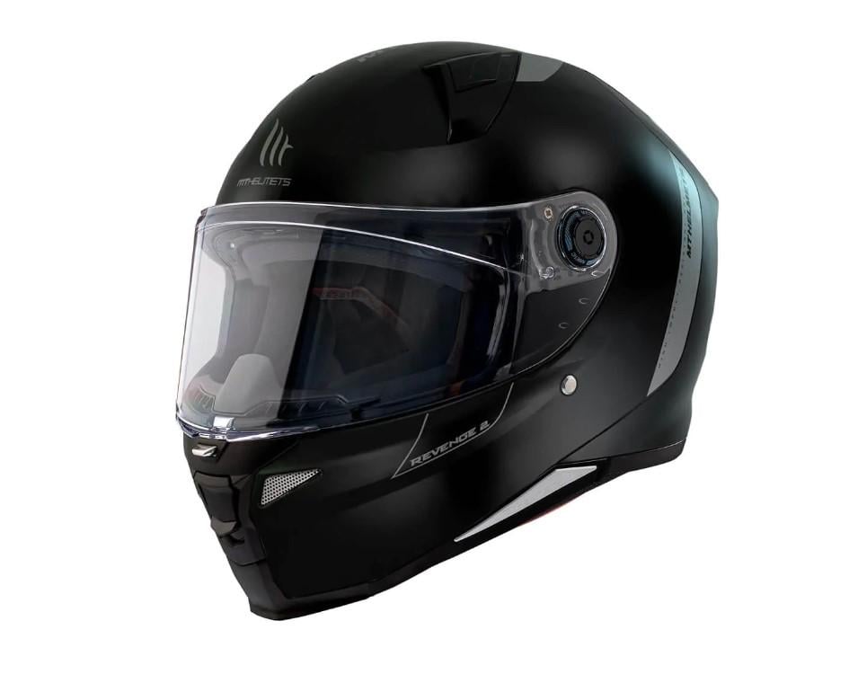 Мотошлем MT HELMETS Revenge 2 S Solid ECE2206 XS Matt Black (11097)