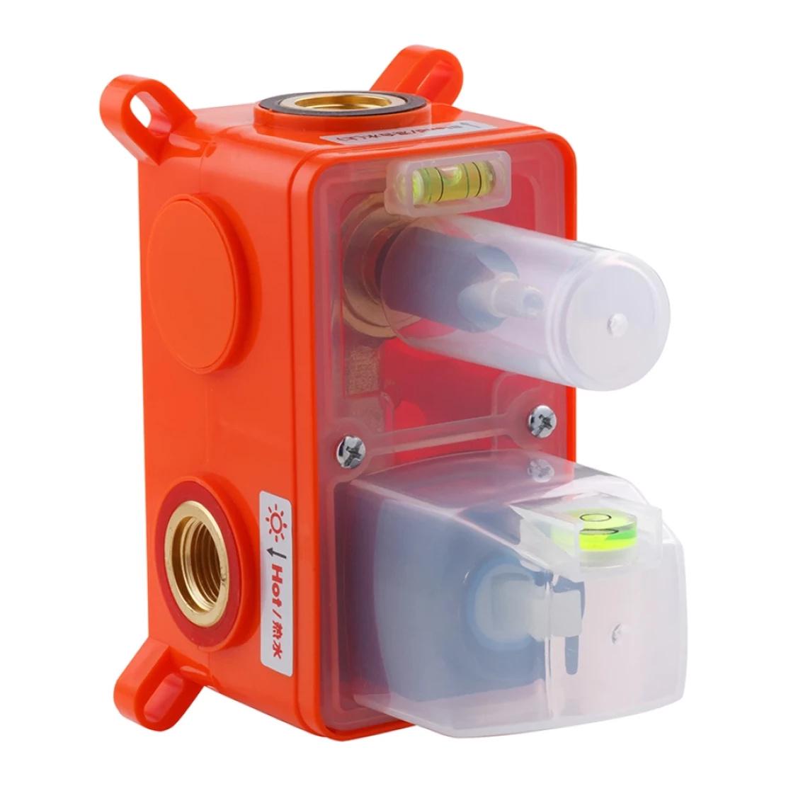 Душевая система Kroner KRP Edelstahl Kubus SCH082 скрытого монтажа Черный (CV029972) - фото 10