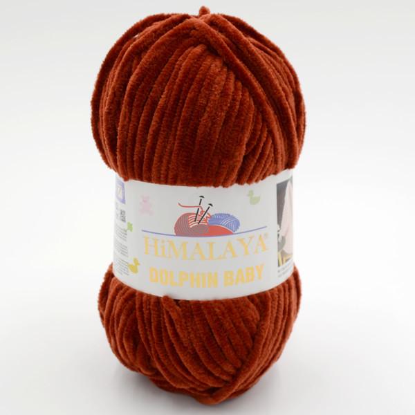 Пряжа велюровая Himalaya Dolphin Baby 80370 Терракотовый (3617) Пряжа велюровая Himalaya Dolphin Baby 80370 Терракотовый (3617)