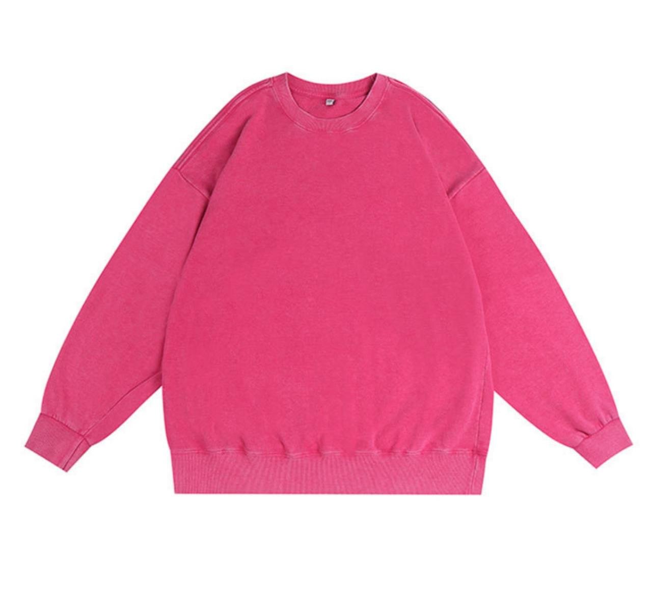 Свитшот вываренный унисекс L Розовый (014832) Свитшот вываренный унисекс L Розовый (014832)