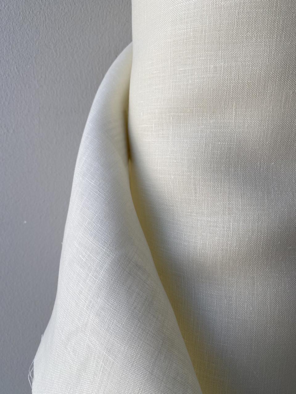 Тканина не пом'якшена LINEN PLUS 100% льон 150 см 1403 Кремовий - фото 5 Тканина не пом'якшена LINEN PLUS 100% льон 150 см 1403 Кремовий - фото 5