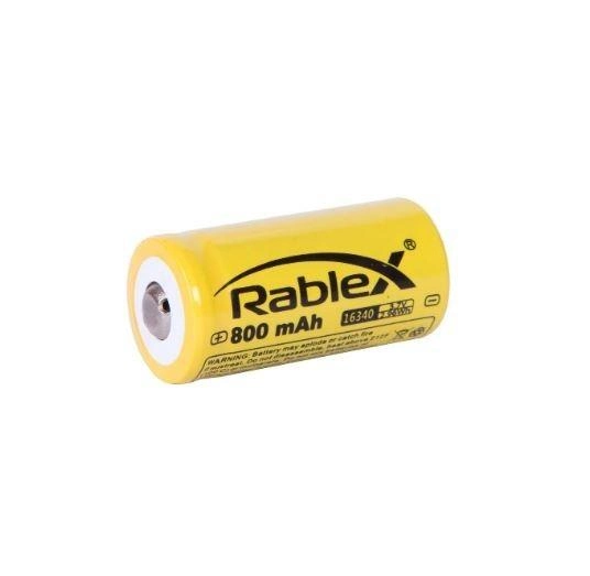 Батарейка-акумулятор Rablex 16340 800 mAh
