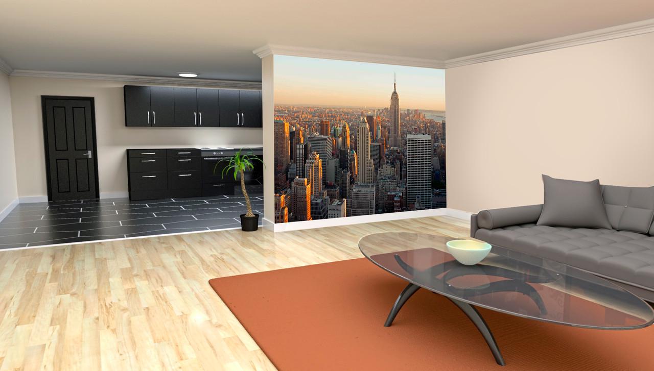 Фотообои флизелиновые для спальни/зала/кухни моющиеся Нью-Йорк - фото 3