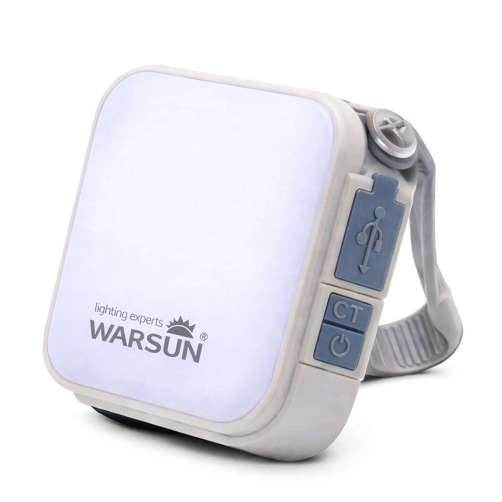 Фонарь кемпинговый Warsun CP36 800 лм 4800 мАч Type-C встроенная солнечная панель