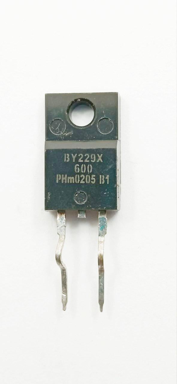 Діод BY229X-600 8A 600V TO-220 (26106)